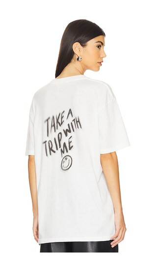 Walker Trip Tee in Ivory | Revolve Clothing (Global)