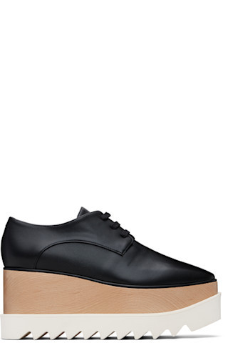 Black Elyse Platform Derbys | SSENSE