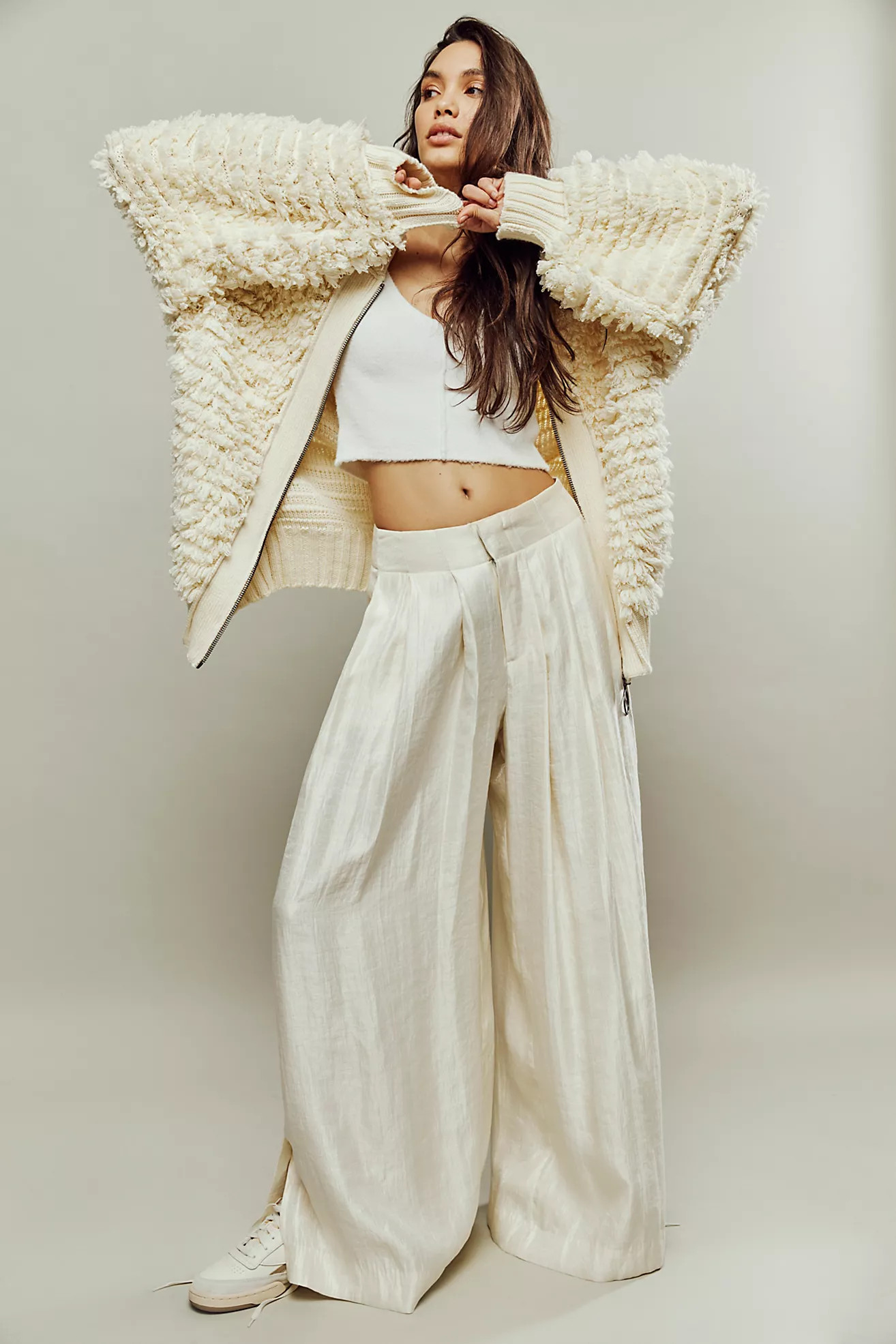 Arlo Pleated Trousers | Free People (Global - UK&FR Excluded)