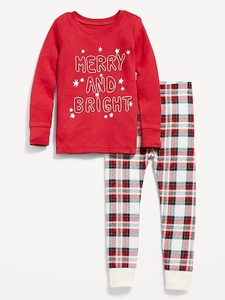 Unisex Matching Graphic Pajamas for Toddler &#x26; Baby | Old Navy (US)