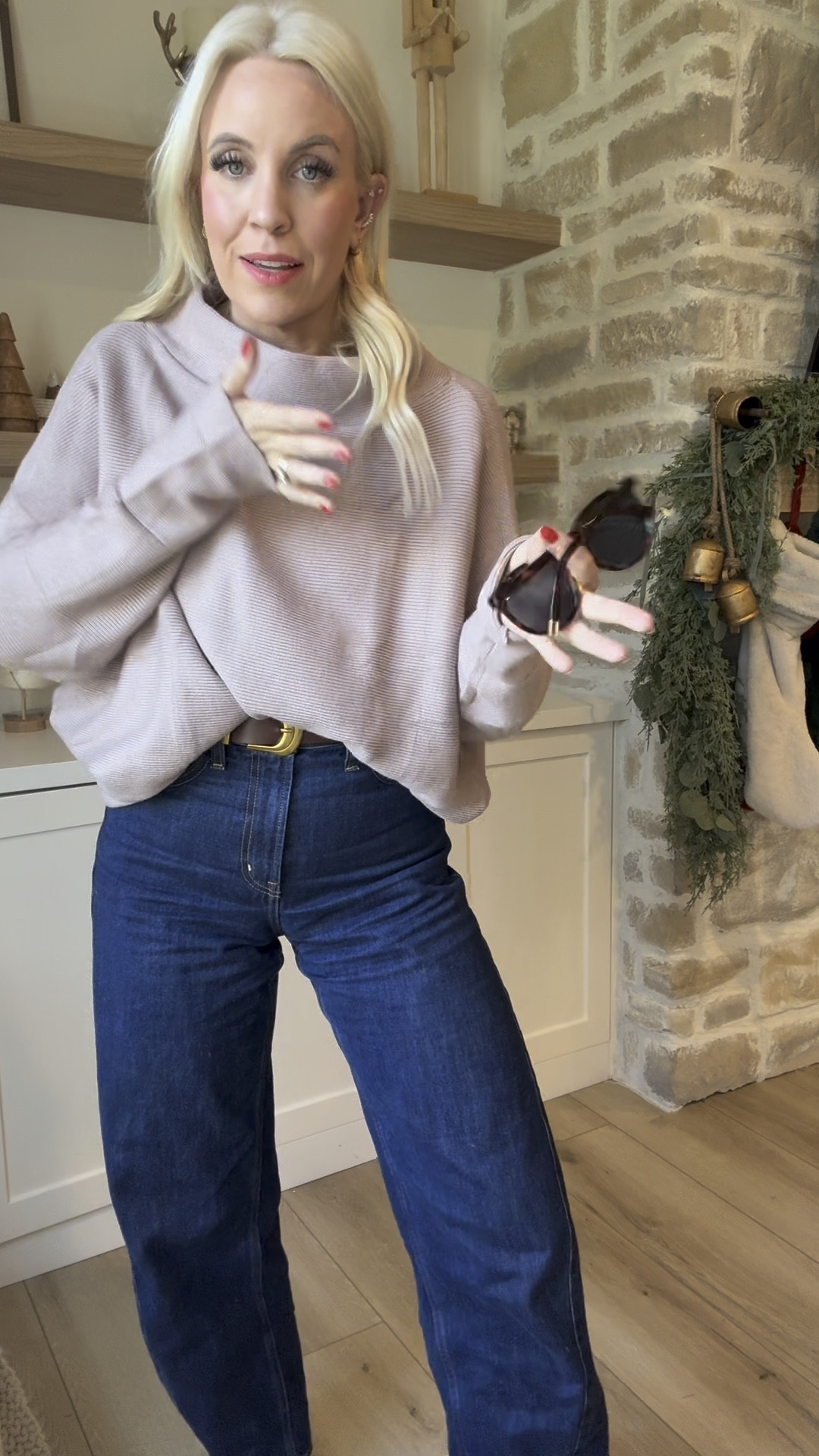 This is the same sweater in the color Red Apricot in a medium! These already fit very oversized, so if you want it to fit more like a dress then you could size up. But if you want it more like an oversized sweater, your normal size would be perfect! 

#LTKFindsUnder50 #LTKFindsUnder100 #LTKStyleTip