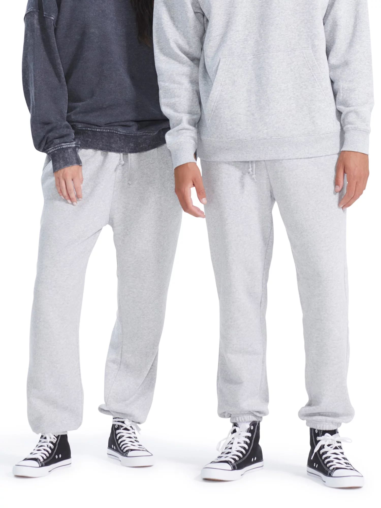 No Boundaries All Gender Jogger Fleece Pants, Men's Sizes XS - 5XL | Walmart (US)