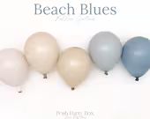 Surf Ocean Rustic Blue Balloon Garland Kit DIY Gray Balloon Arch Kit Baby Shower Boy Birthday Par... | Etsy (US)