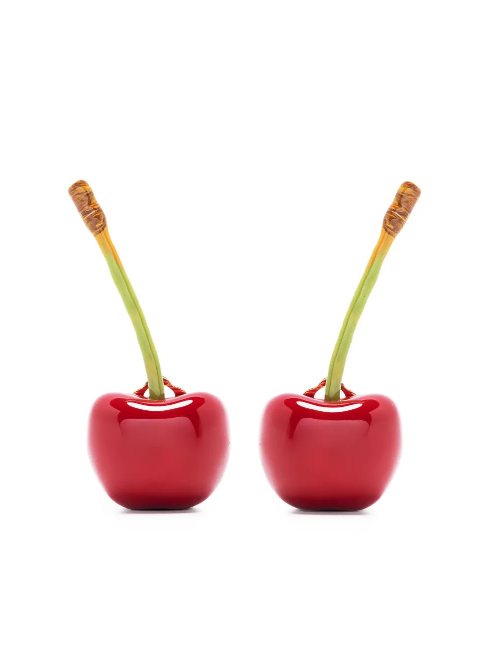 Jacquemus Les Boucles Cerise Drop Earrings - Farfetch | Farfetch Global