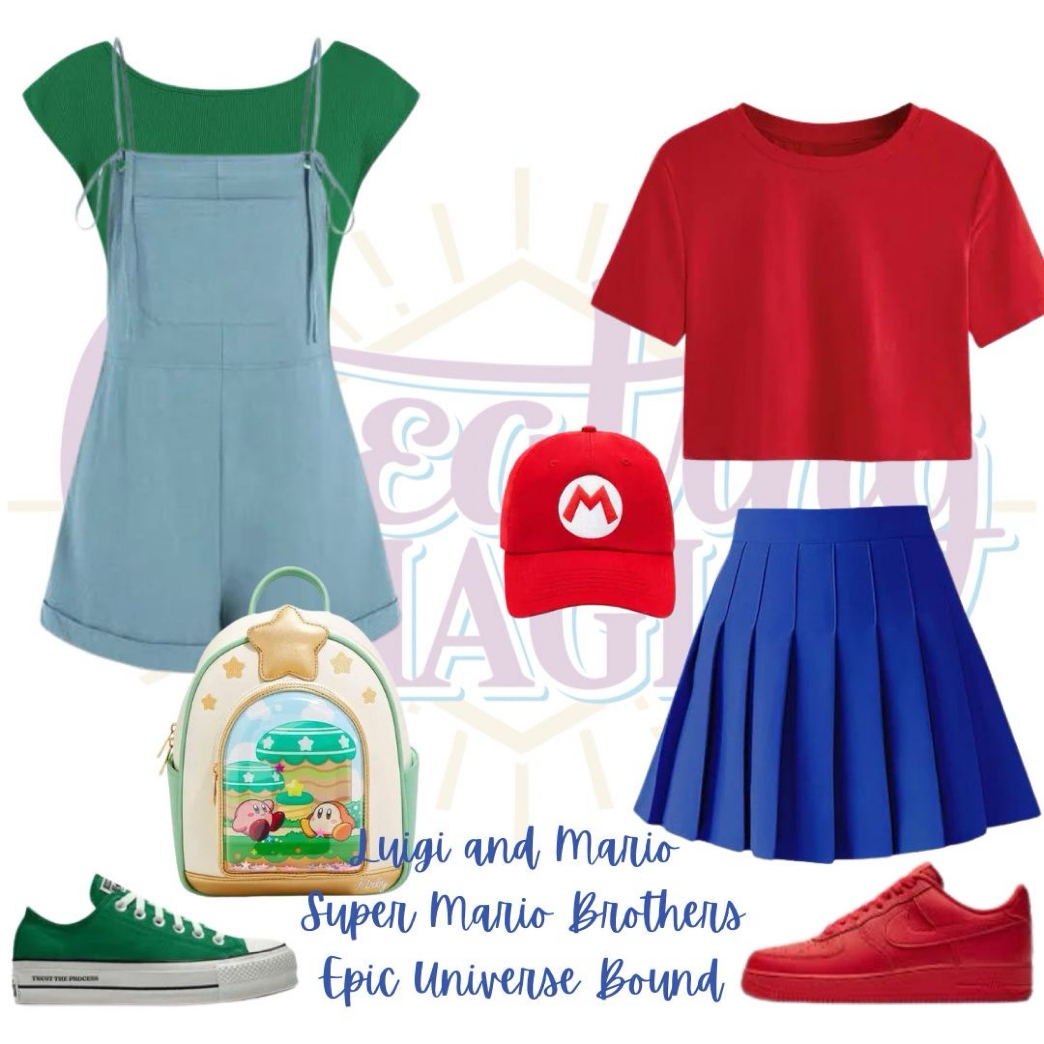 Mario and Luigi inspired looks perfect for a day celebrating Nintendo at Universal Studios  

#LTKstyletip #LTKtravel