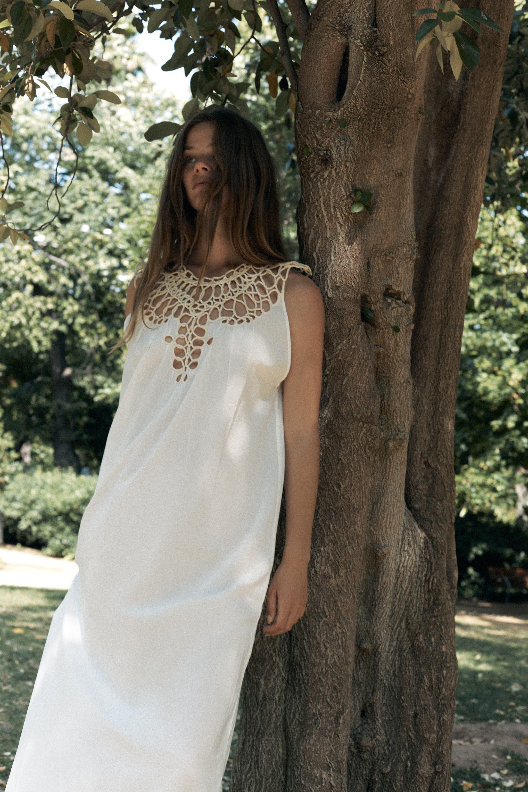 LIMITED EDITION COMBINATION COTTON DRESS | Zara US
