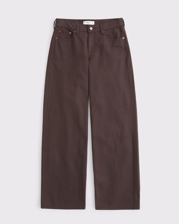 Women's Low Rise Ultra Loose Jean | Women's Bottoms | Abercrombie.com | Abercrombie & Fitch (US)