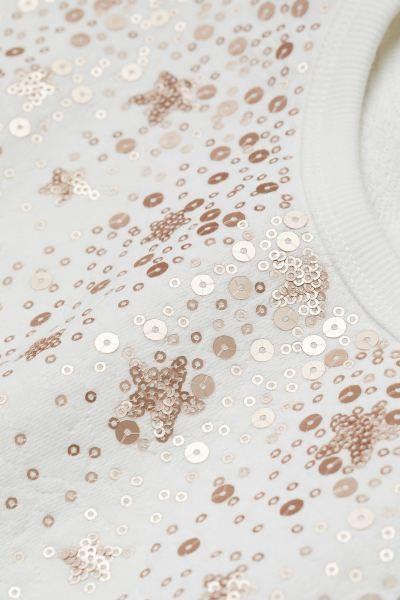 Sequined Sweatshirt | H&M (US + CA)