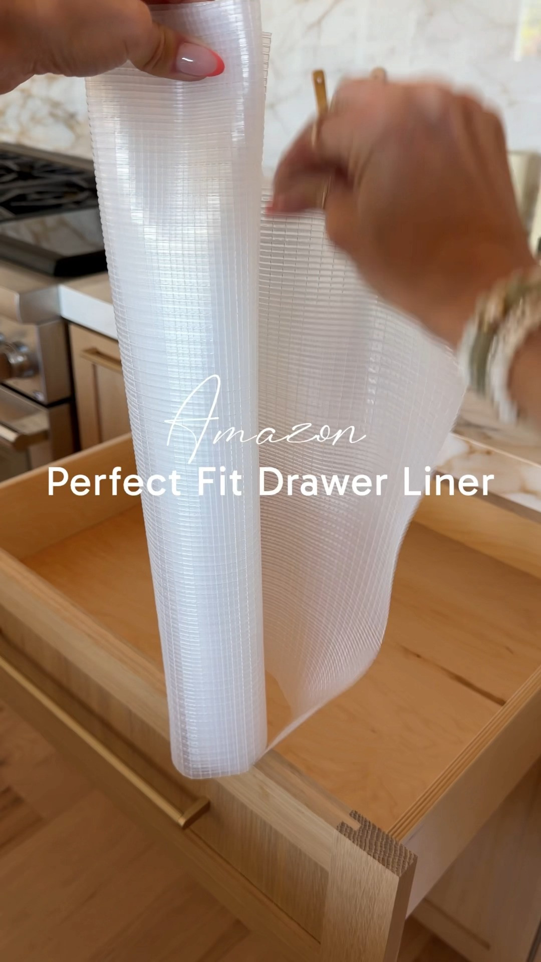 The easiest drawer upgrade ✨ This adhesive Zip-N-Fit grip installs in a snap with no measuring, while helping protect your drawers from everyday wear. Simple, secure, and totally hassle-free!
 

 #LTKHome