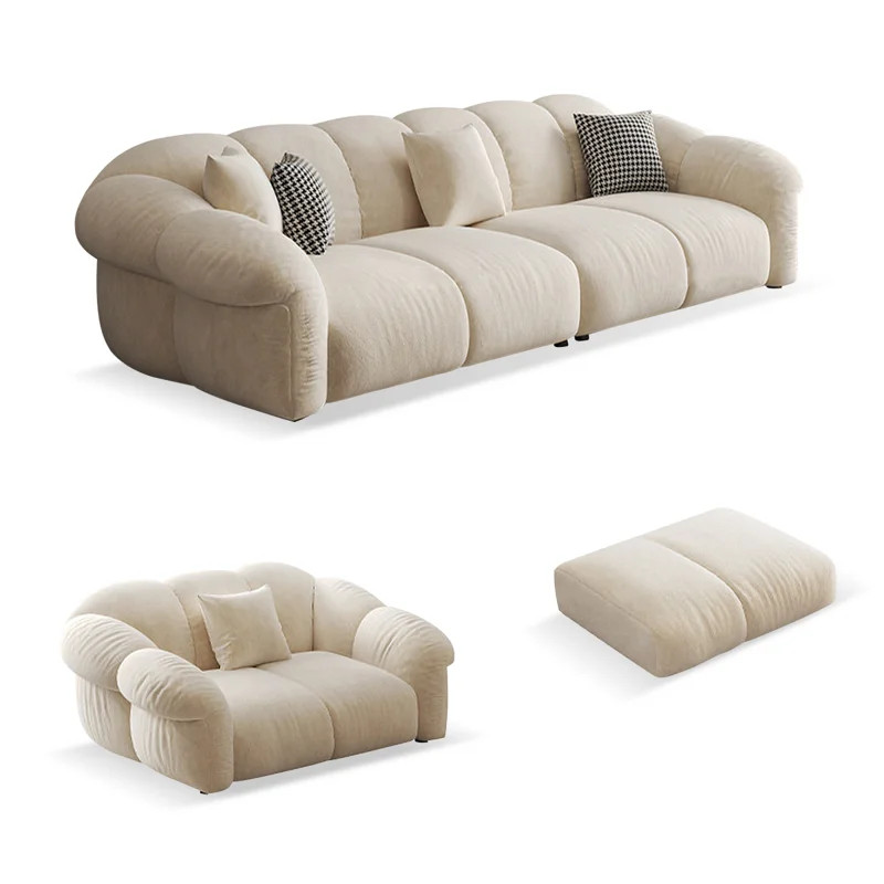 Beige Polyester 3 - Piece Living Room Set | Wayfair North America