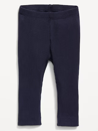 Unisex Rib-Knit Leggings for Baby | Old Navy (US)