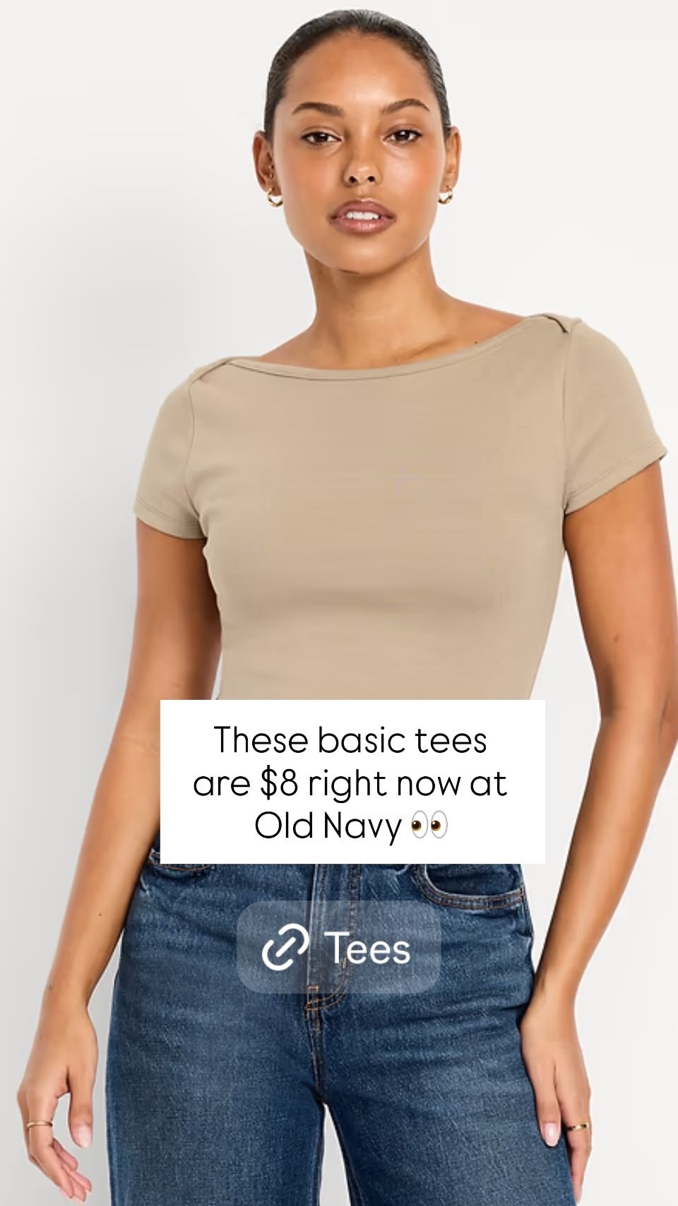 These basic tees are $8 right now at Old Navy and come in tons of different colors 👀 Stock up!

#LTKSaleAlert #LTKPetite #LTKOver40