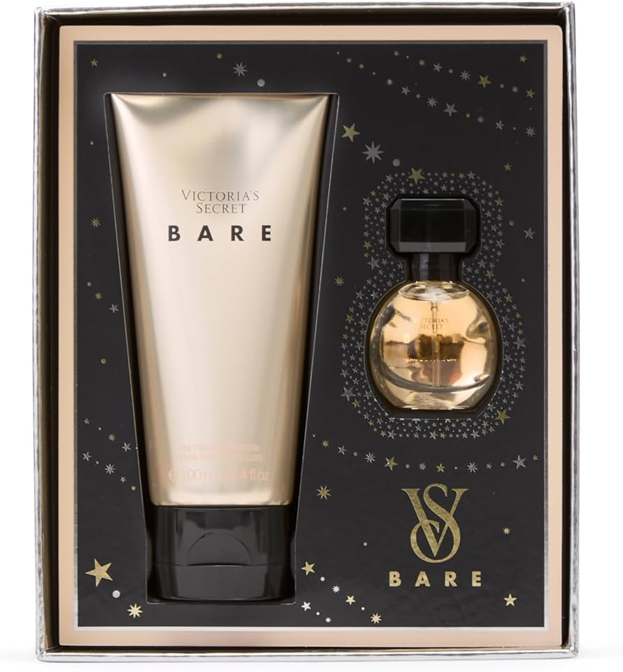 Victoria's Secret Bare Mini Fragrance Duo Gift Set, Mini Eau de Parfum & Travel Lotion, Gift Set ... | Amazon (US)