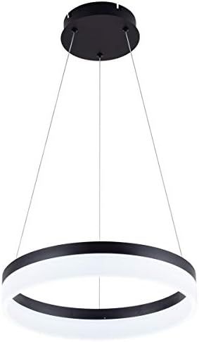 ROYAL PEARL LED Pendant Light Modern Chandelier 1680lm 24W Flush Mount Pendant Lamp for Living Ro... | Amazon (US)