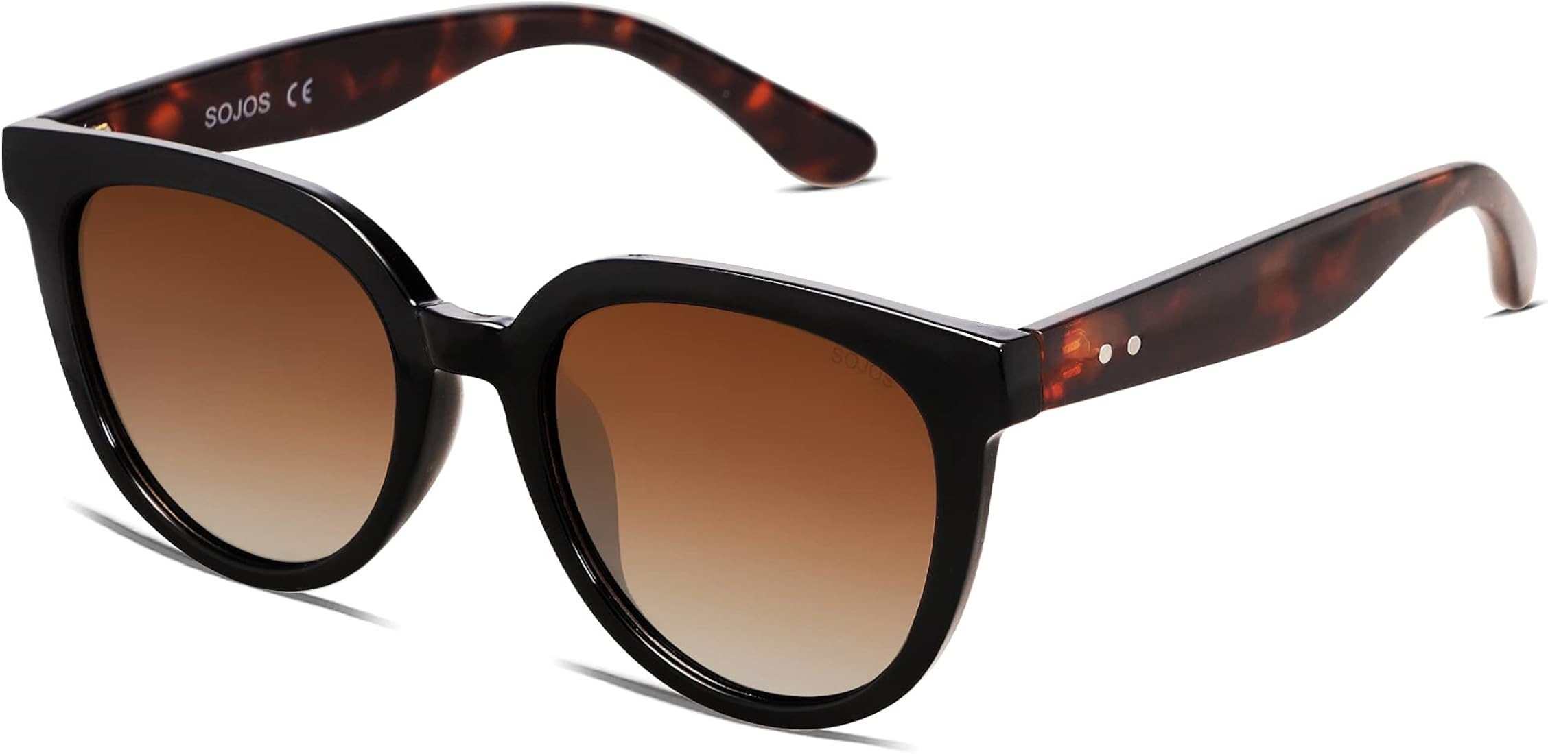 Round Polarized Sunglasses for Women Fashion Trendy Style UV Protection Lens Sunnies Sunglasses S... | Amazon (US)