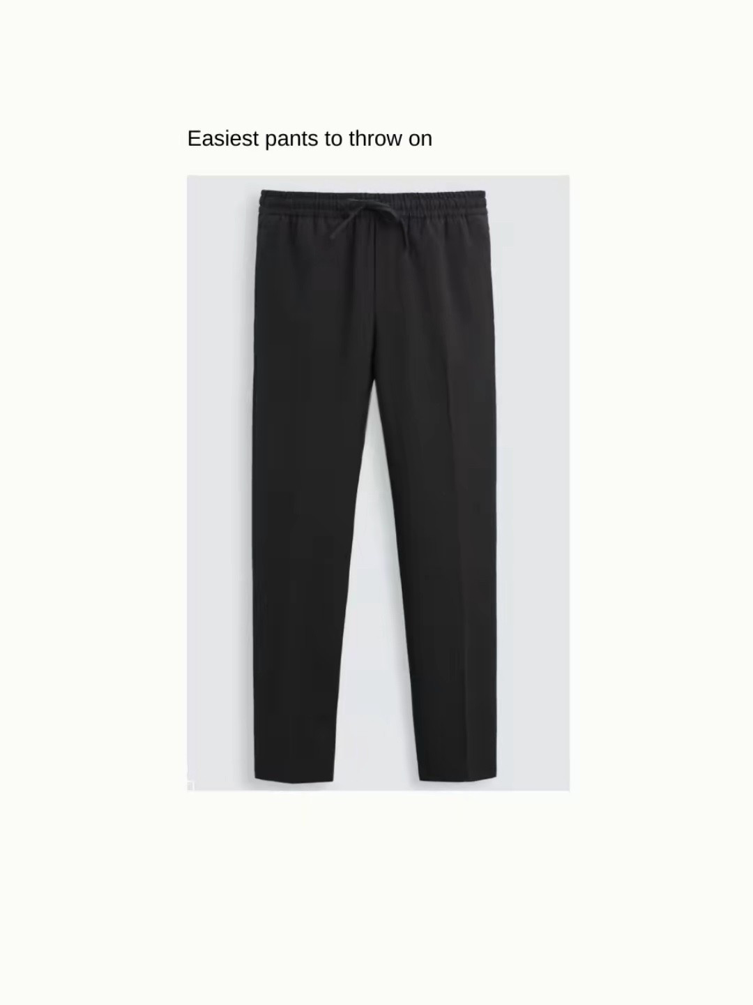Jogger pants from Zara. Zack has black and tan in L 