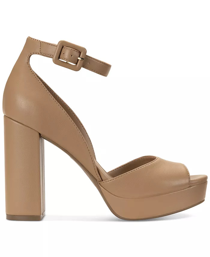 Sun + Stone Women's Reemaa Peep Toe Block Heel Platform Sandals, Created for Macy's - Macy's | Macy's