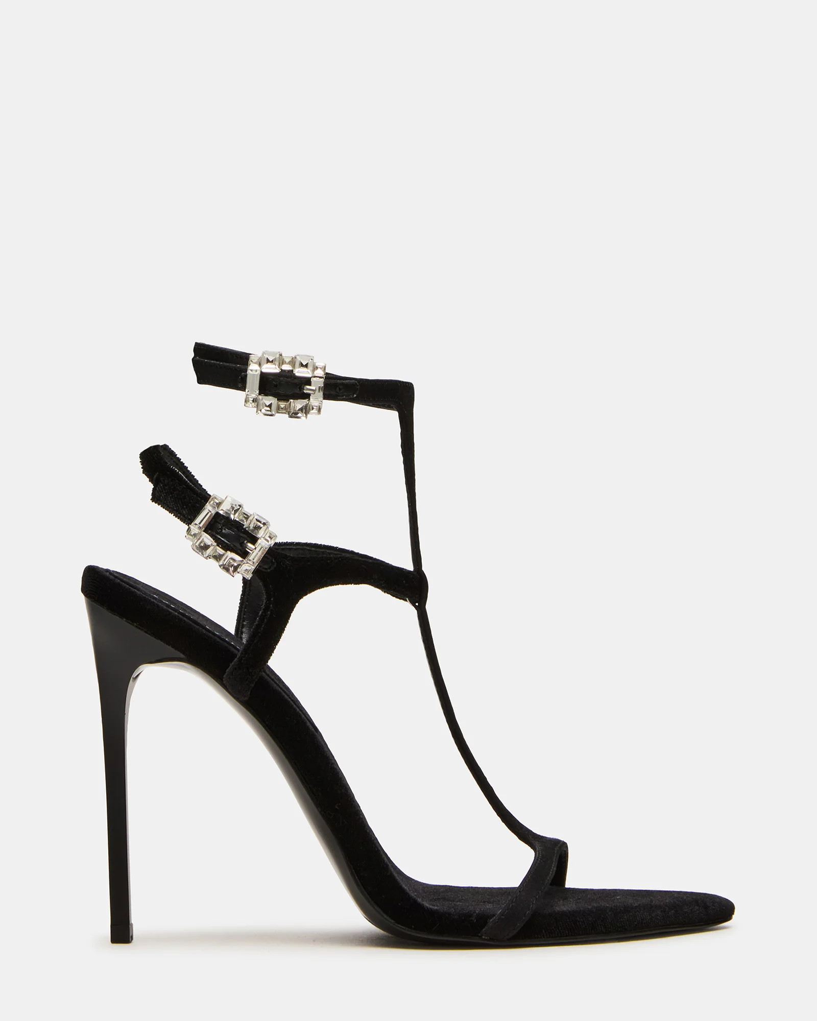 Steve Madden Women's Salma Strappy Heels - Black Multi - Size 9.5 - Synthetic | Steve Madden (US)