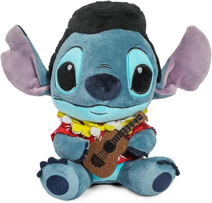 Collectible Disney: Lilo and Stitch Blue Hawaii Elvis Stitch Phunny Plush Figure | Amazon (US)