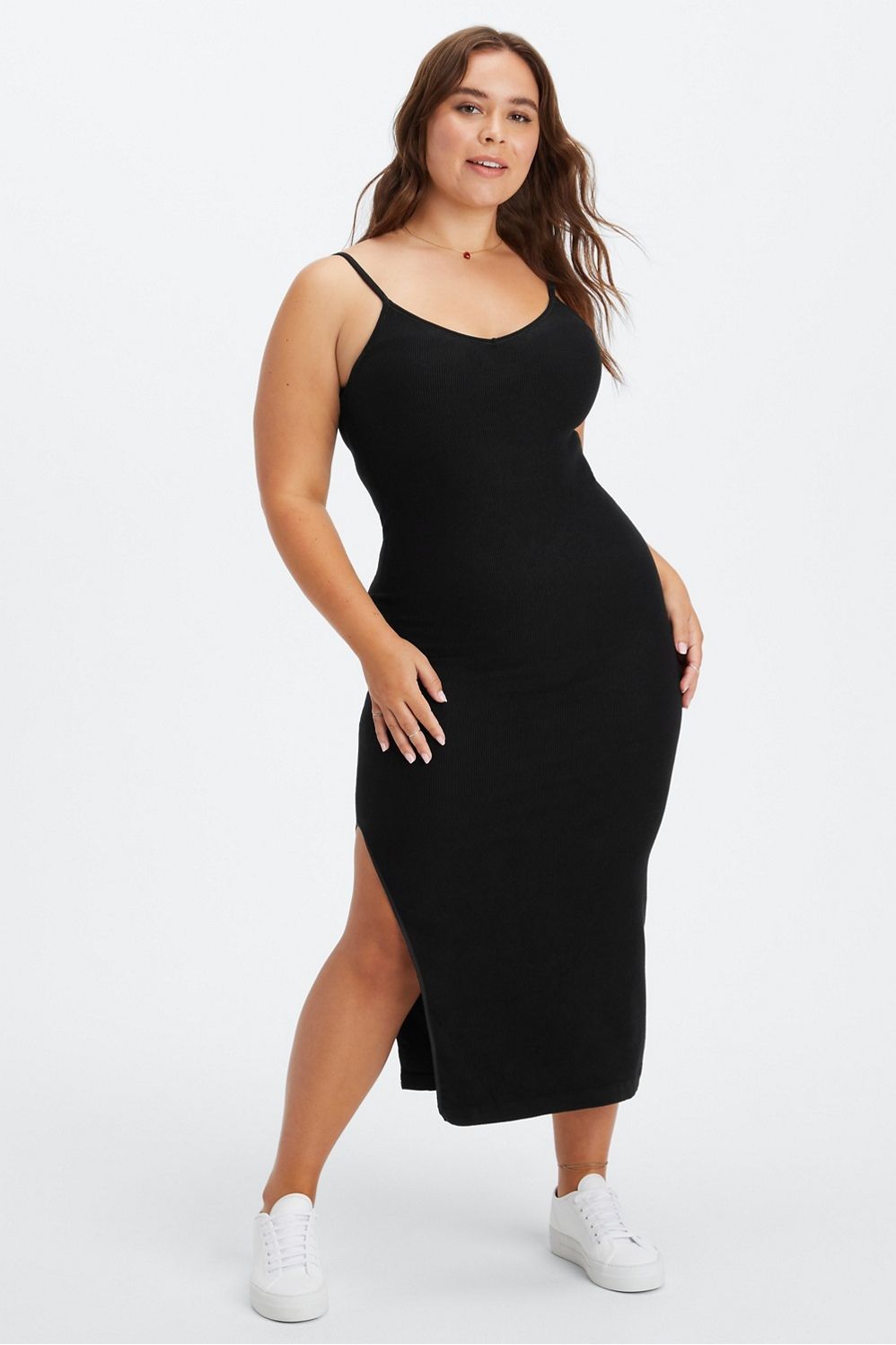 Cloud Seamless Tank Midi Dress | Fabletics - North America