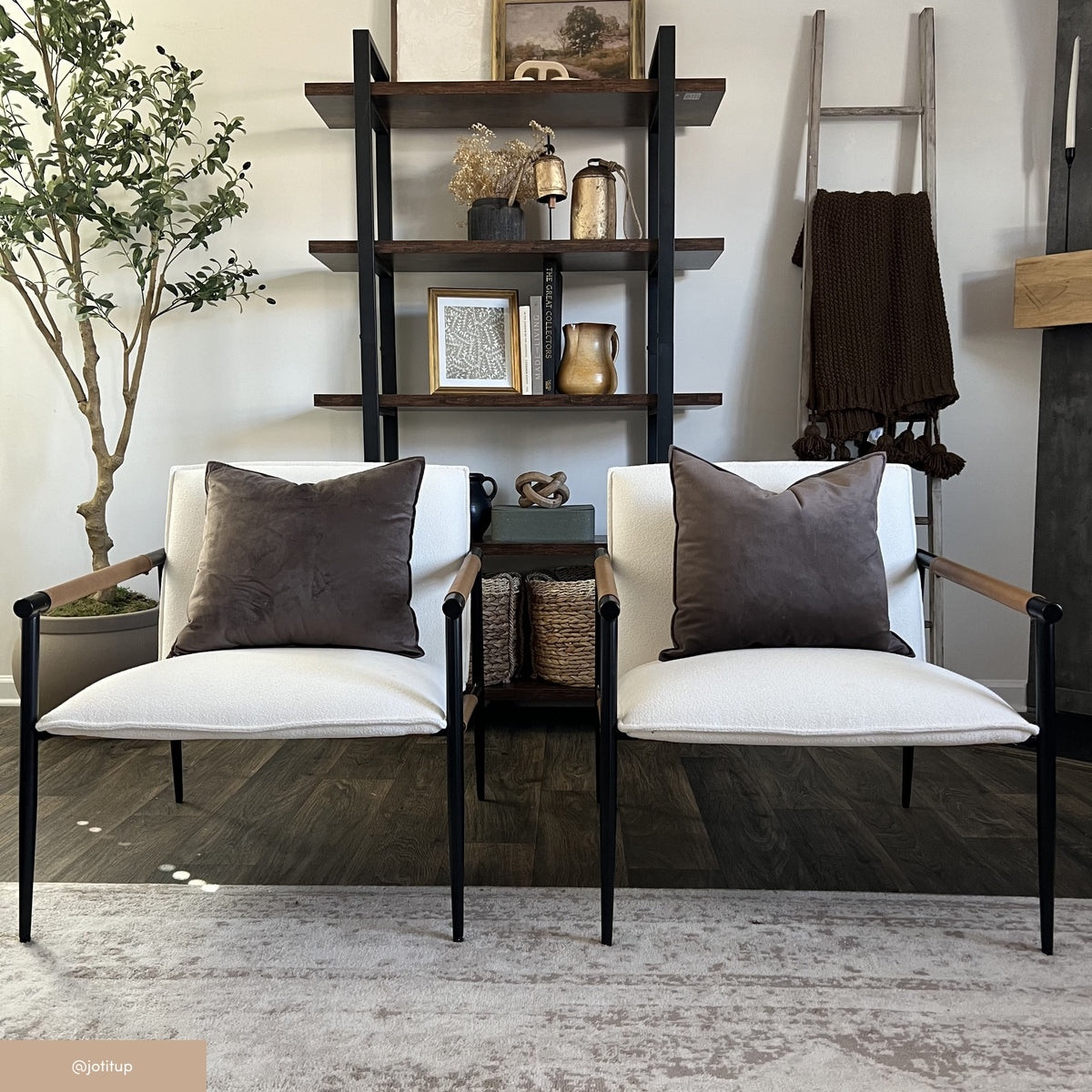 Nathan James accent chairs

We love these boucle and metal chairs by Nathan James. They are stylish and comfortable  

#LTKU #LTKParties #LTKOver40