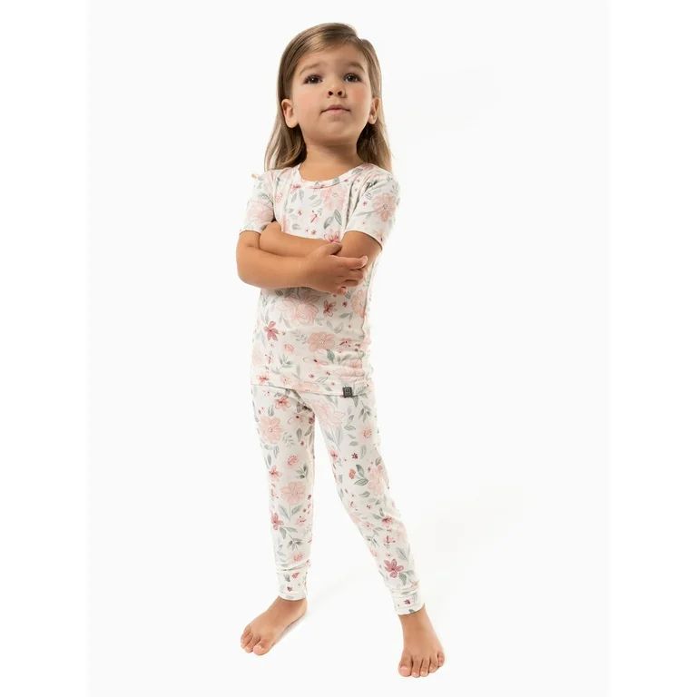 Modern Moments by Gerber Toddler Unisex Super Soft Livaeco Viscose Tight Fitting Pajama Set, Size... | Walmart (US)