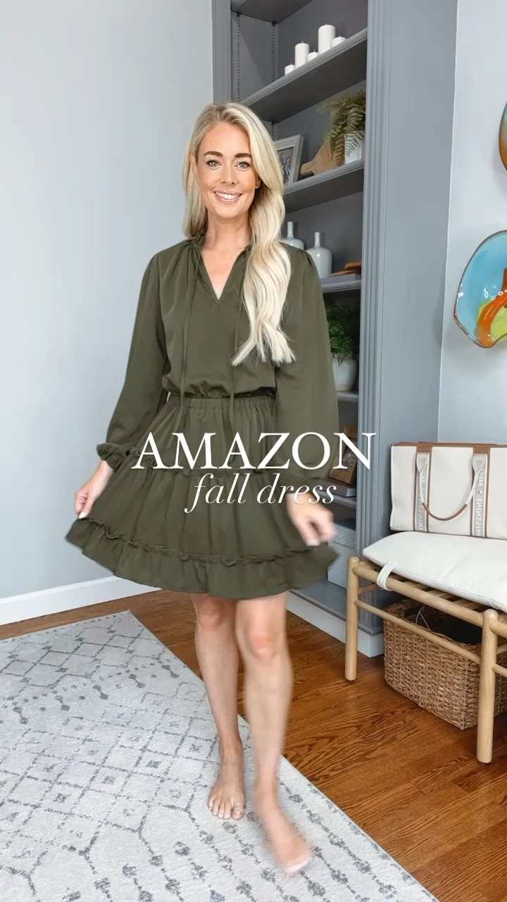 Amazon Fall Dress // wearing a small in dress (fits true to size) & sized up a half size in boots .

Fall family photo outfits, thanksgiving outfits, fall dress, western boots, Friendsgiving outfit 

#LTKstyletip #LTKshoecrush #LTKSeasonal