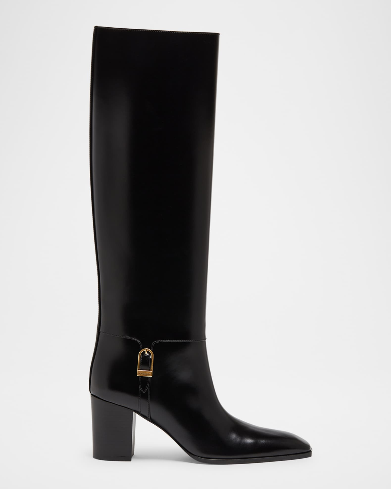 Julia 75 Knee-High Leather Boots | Neiman Marcus