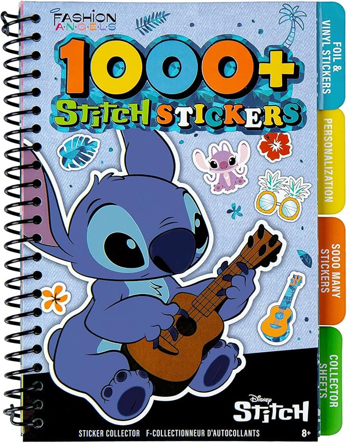 Fashion Angels Disney Stitch Sticker Book, Includes 1,000+ Stickers & Collector Pages, Disney Lil... | Amazon (US)