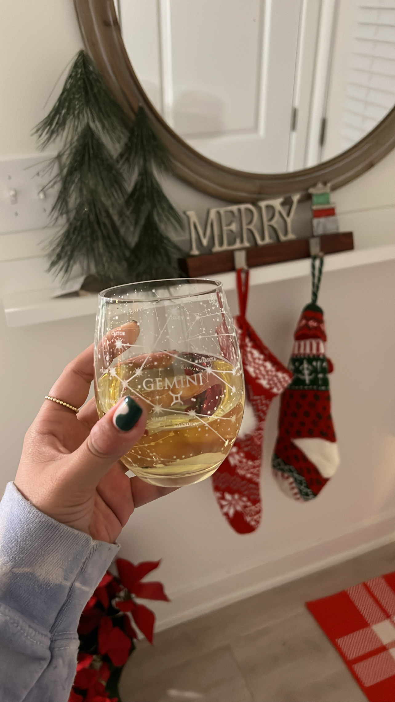 zodiac wine glass makes the perfect holiday gift idea  

 #LTKGiftGuide #LTKHoliday