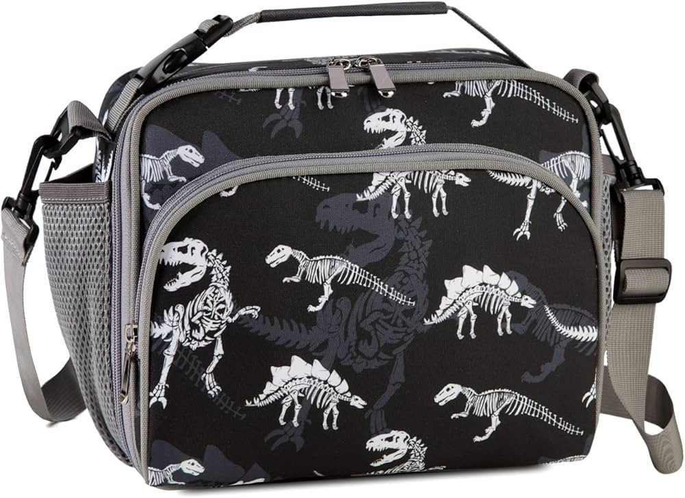 Lunch Bag for Kids,Lightweight Large Insulated Lunch Box for Boy Girl Cute Lunch Tote with Adjust... | Amazon (CA)