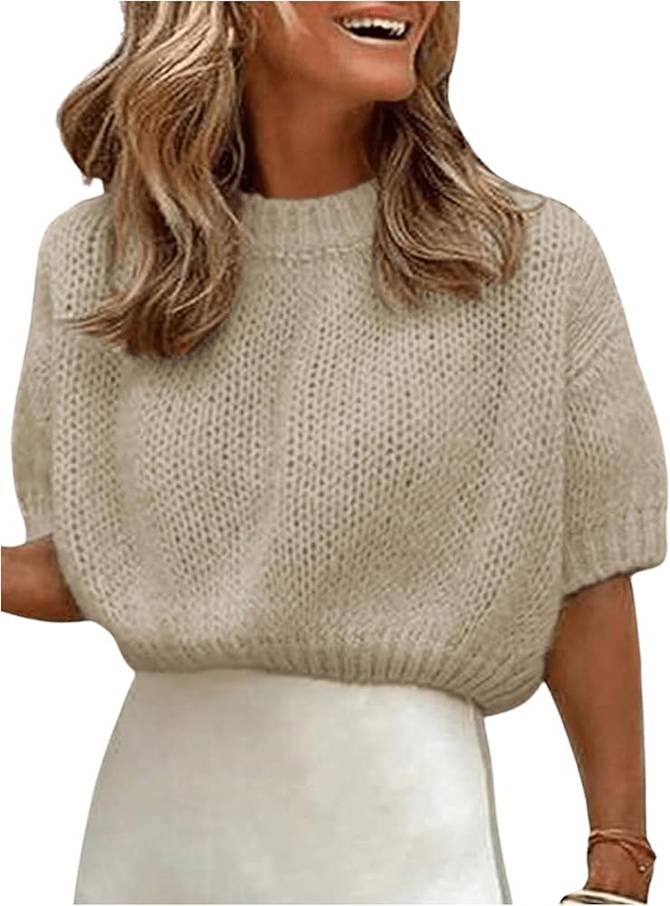 GORGLITTER Knit Shirt Top Sweater | Amazon (US)