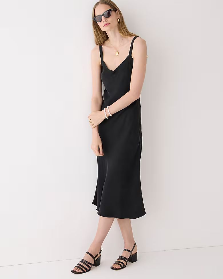 top rated4.3(42 REVIEWS)Gwyneth V-neck slip dress in cupro blend$59.99-$64.50$128.00Limited time.... | J.Crew US