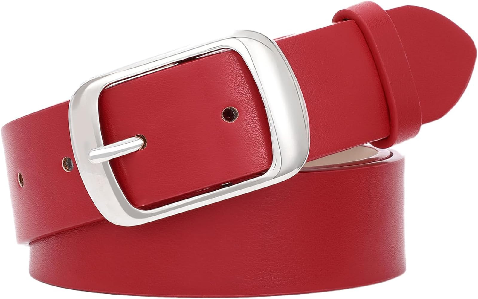 SUOSDEY Women Belts For Jeans Dresses Pants Ladies Leather Waist Belt with Elegant Buckle, Width ... | Amazon (US)
