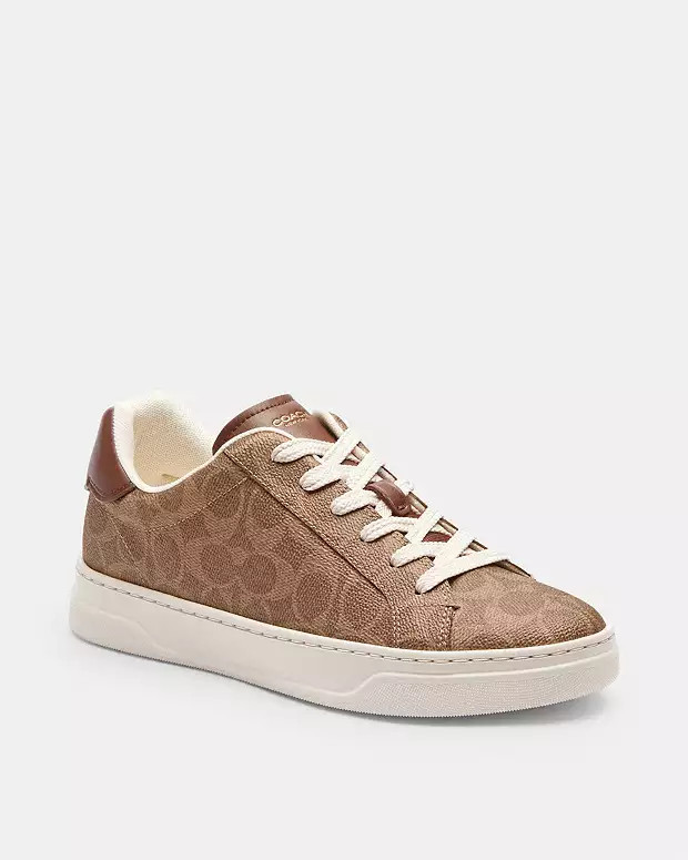 High Line Sneaker In Signature Canvas | Coach (US)