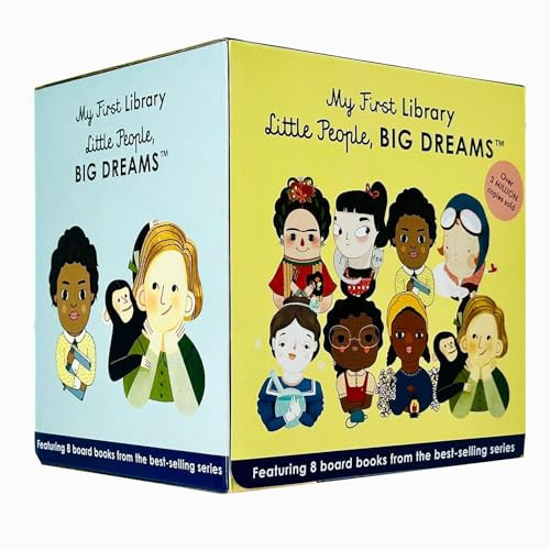 My First Library Little People, Big Dreams Series 8 Books Collection Set (Amelia Earhart, Audrey Hepburn, Frida Kahlo, Harriet Tubman, Jane Goodall, Marie Curie, Maya Angelou, Rosa Parks) | Amazon (UK)