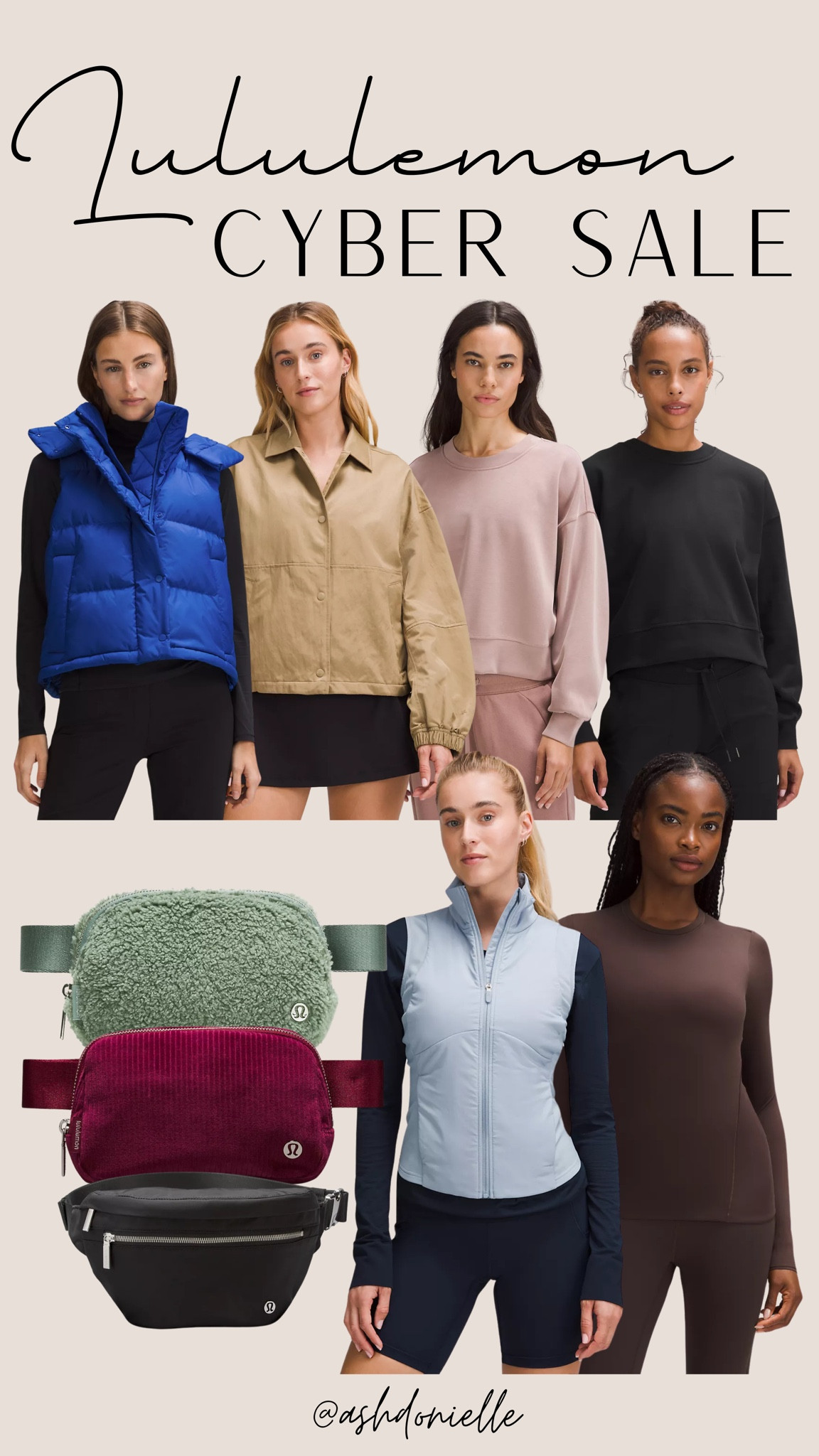 Lululemon Cyber Sale!

lululemon, cyber sale, athleisure, belt bag, fall styling tip, fall fashionn

#LTKSaleAlert #LTKCyberWeek #LTKStyleTip