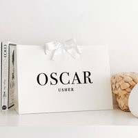 Personalised Usher Gift Bag - Best Man Father Of The Bride Bag, Groom Party Bags | Etsy (US)