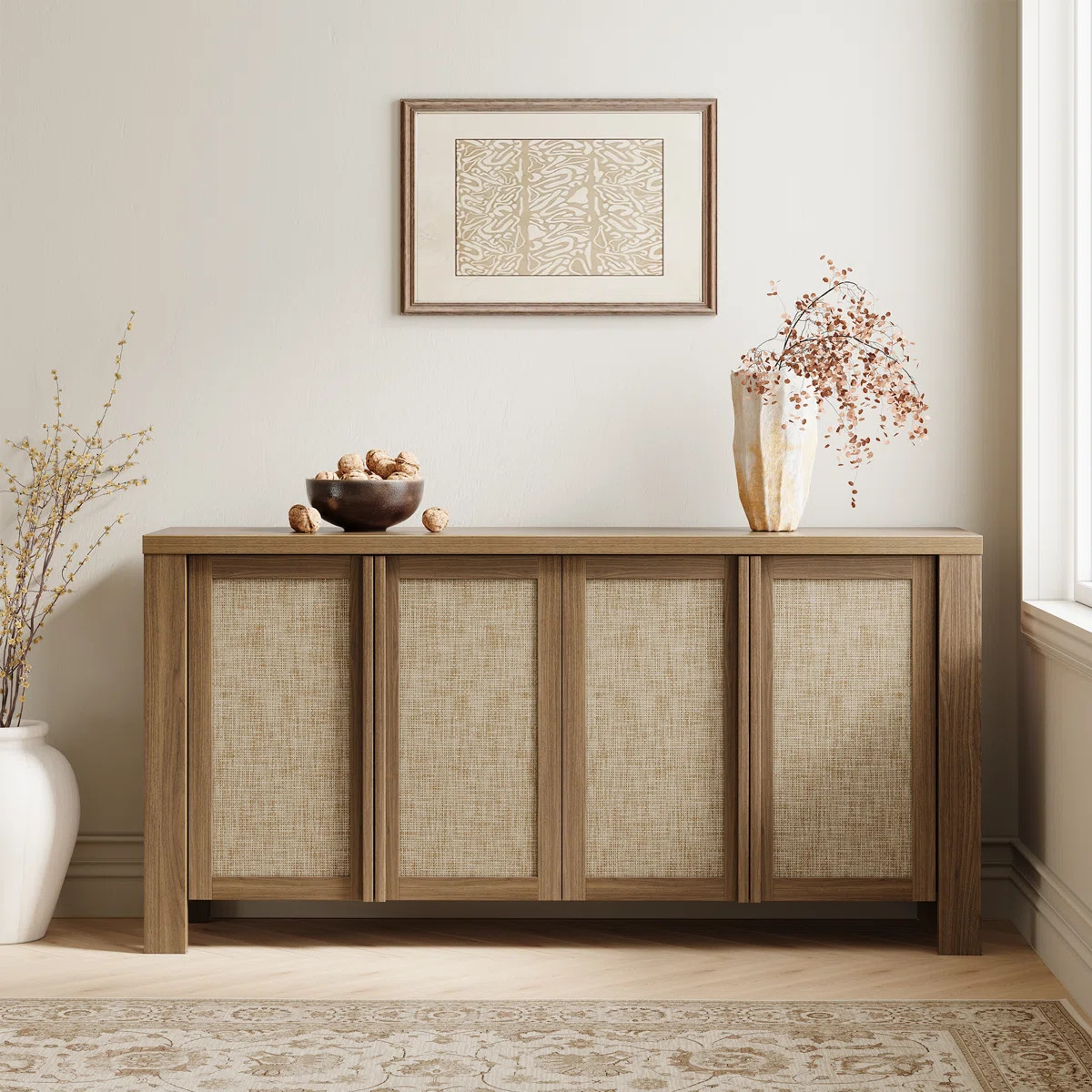 Retro Minimalism 63'' Wide Sideboard | Wayfair North America