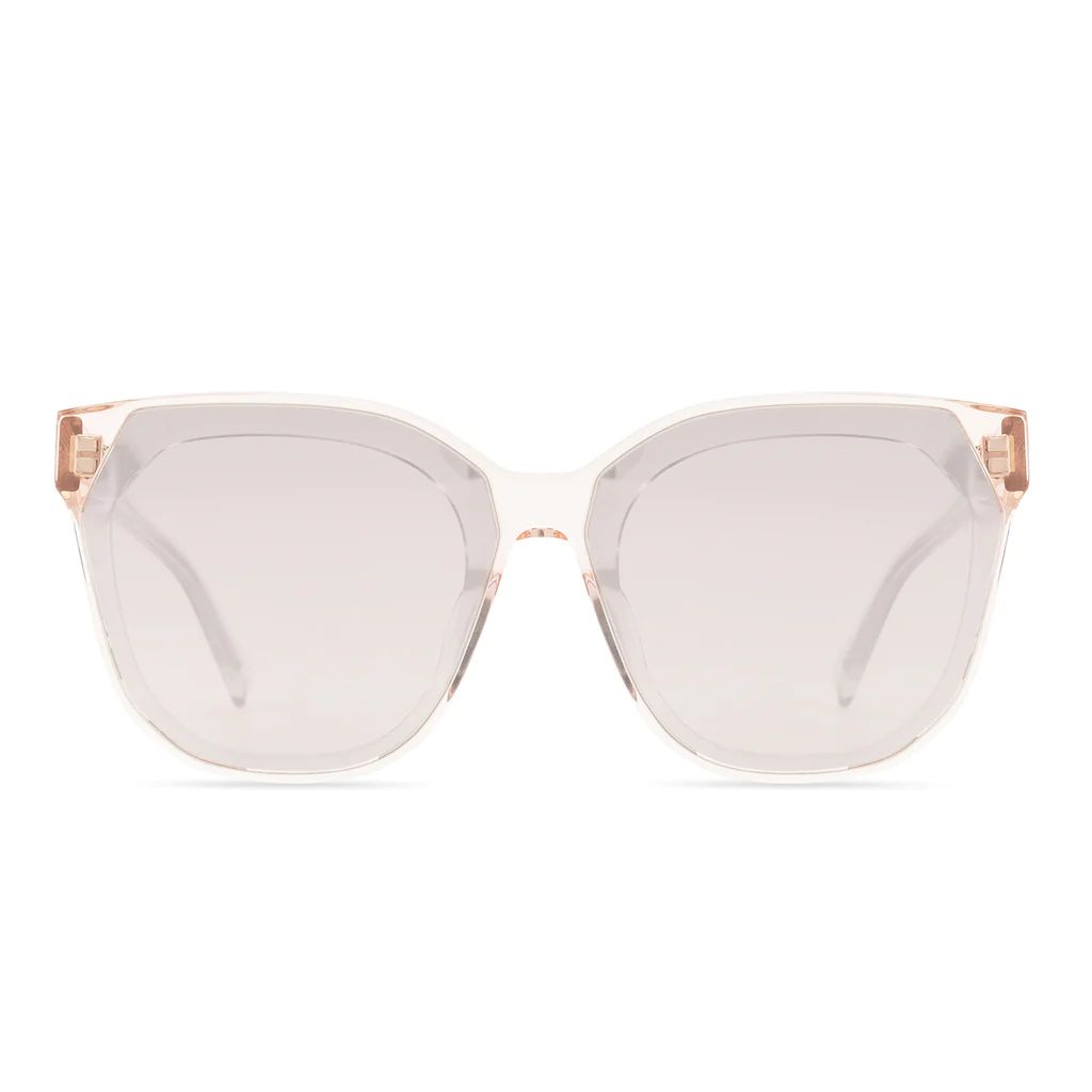 GIA - SANDSTONE CRYSTAL + BEIGE MIRROR | DIFF Eyewear