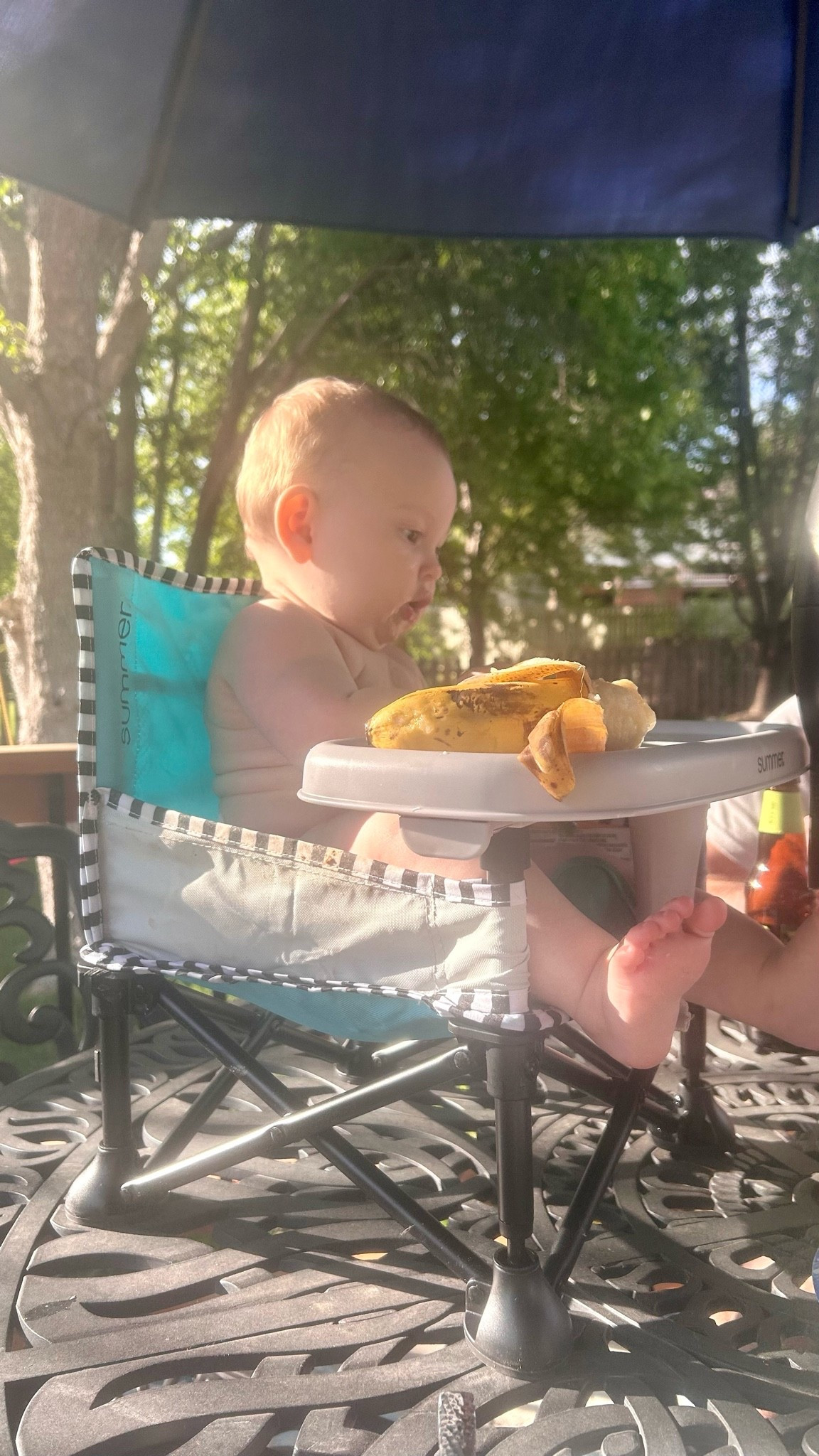 Portable high chair - perfect for dinners outside 🍽️☀️

#LTKmomlife #LTKBaby #LTKSeasonal