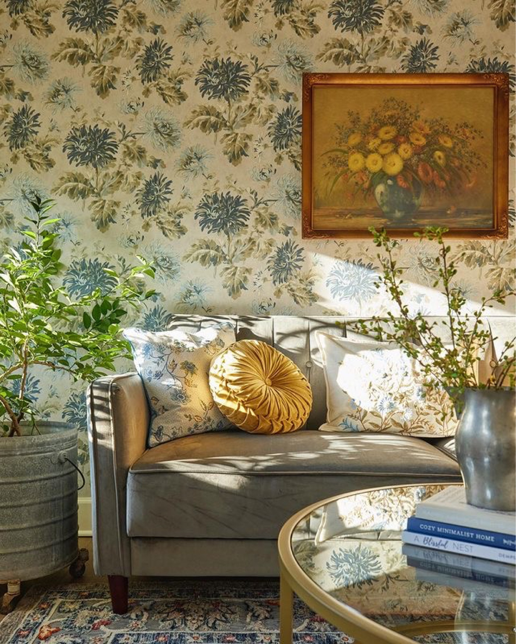 laura ashley villa / laura ashley home styling / shop my villas / minimalist living room / vibrant walls / wayfair sofa / laura ashley pillows & walls paper / metal pitcher / amazon coffee table 

#LTKFind #LTKhome #LTKstyletip