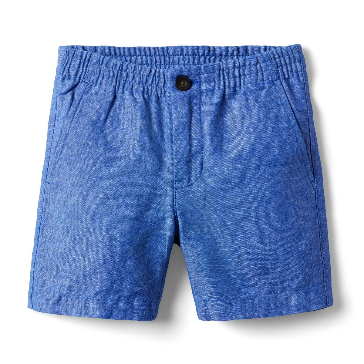 Linen-Cotton Pull-On Short | Janie and Jack