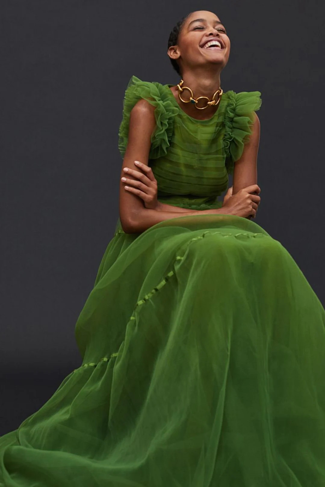 A-line Long Tulle Women Dress - Etsy | Etsy (US)