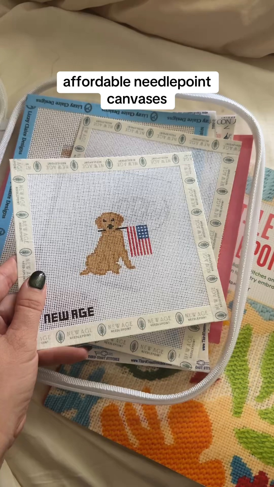 Lately I've been trying hobbies that get me off my phone for a bit, and needlepoint has been such a fun change of pace. The design is beautiful, beginner-friendly, and makes a creative afternoon well spent. 

 #LTKdayinmylife #LTKmomlife #LTKselfcare
