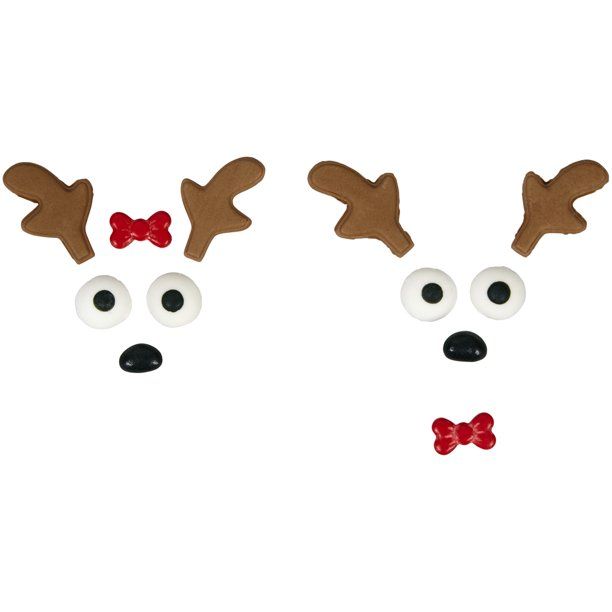 Wilton Reindeer Decorating Kit, 3.17 oz. - Walmart.com | Walmart (US)
