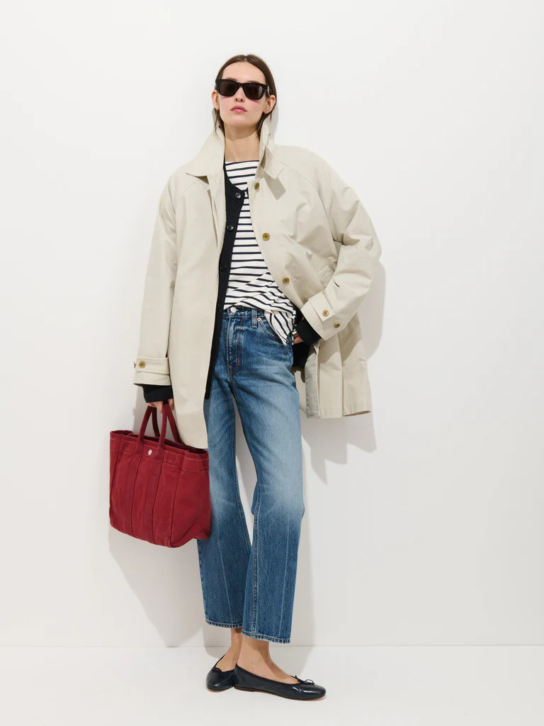 Madeleine Trench In Cotton Blend | Alex Mill