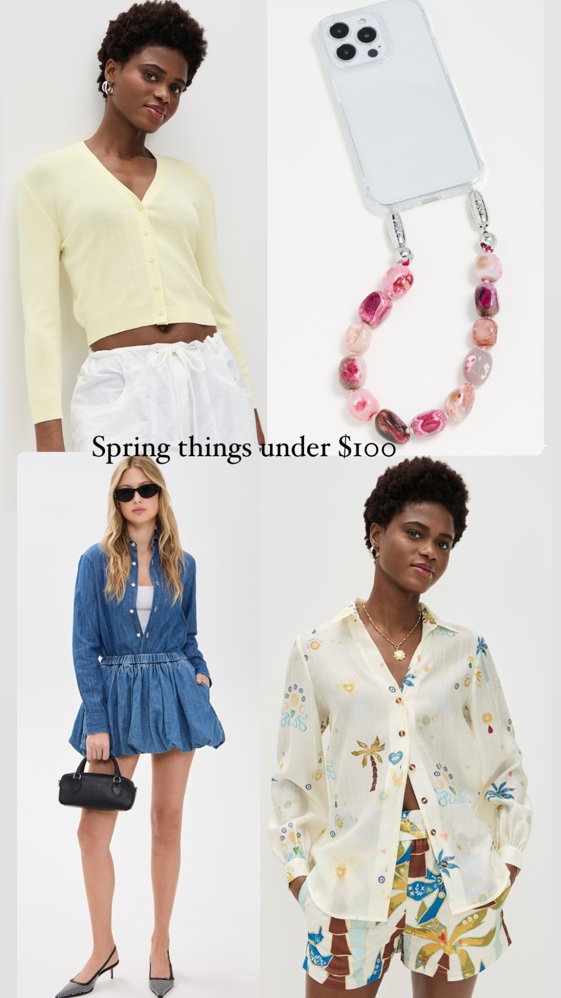 Spring things under $100 — daily edit cover from Found by Em