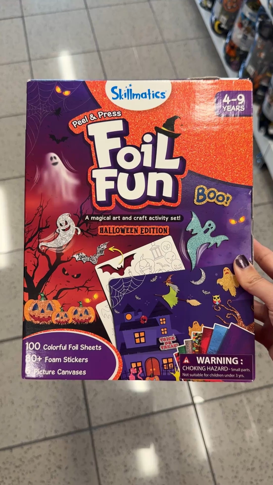 Getting crafty for Halloween 👻🎃 This foil fun craft kit is such a cute and easy way to add some spooky sparkle to the season! Perfect for a cozy afternoon activity 🧡✨

#LTKKids #LTKHalloween #LTKSaleAlert