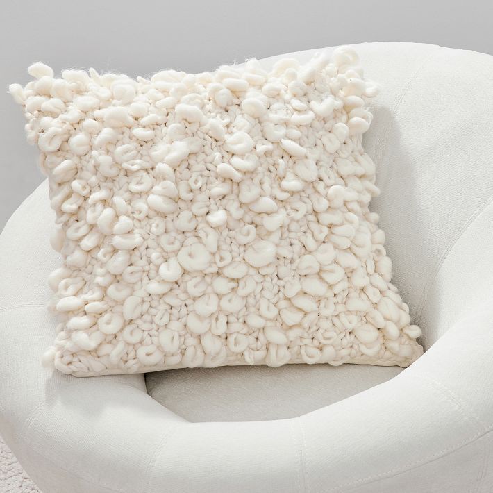 Boucle Pillow Cover | Pottery Barn Teen
